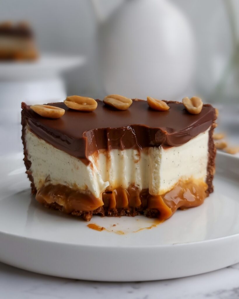 Cheesecake vanille et caramel